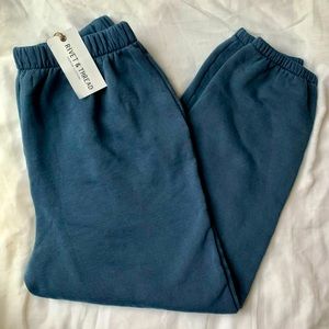 NWT Madewell Rivet & Thread Sweatpants